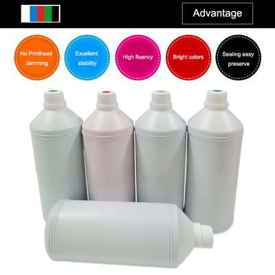 Inkjet Printer T-shirt Textile Pigment Five Color Ink Printer Dtf Printer Film Ink For Inkjet L1800 Xp600 4720 i3200