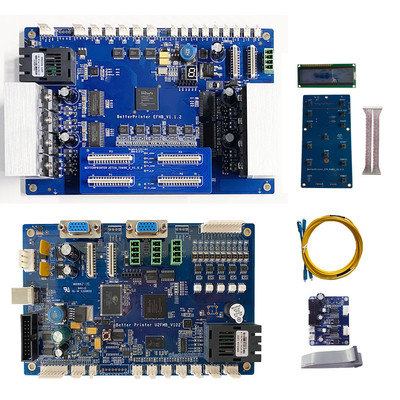 USB2.0 Tx600 Four Head Inkjet Printer Board For UV Flatbed White Ink Pyrography Printer