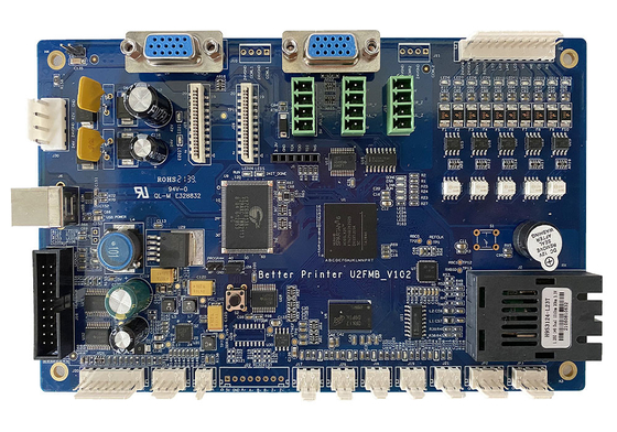 USB2.0 Tx600 Four Head Inkjet Printer Board For UV Flatbed White Ink Pyrography Printer