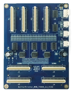Printer Board Inkjet TX800 Double Head Carriage Board Main Board For Eco Solvent Small Flat Panel Printer Wall Painting