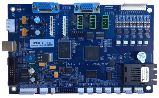 XP600 Four Head Inkjet Printer Board For Inkjet Printer Board For advertising photo print UV flat panel textile printing