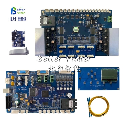 Double Station Direct Jet Printer Inkjet Printer Board Set Double I3200 Printer Parts For Hot Stamping Machine