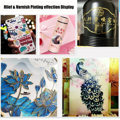 Printer Board Inkjet I1600 Flatbed Printer 6090 UV Crystal Label Metal Inkjet Print Board Acryl PVC Werbedruck Machine