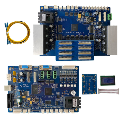 Inkjet four head XP600 inkjet print board for White ink pyrography Printer