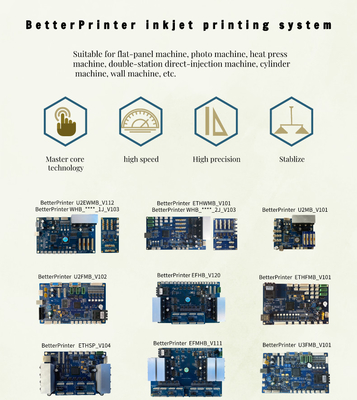 DX5 Single Head Inkjet Printer Board Eco Solvent Printer for wall painting small flat panel advertising photo printing