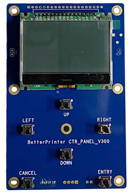 V300 Inkjet Printer Control Panel Inkjet Printer Board , Liquid Crystal Screen