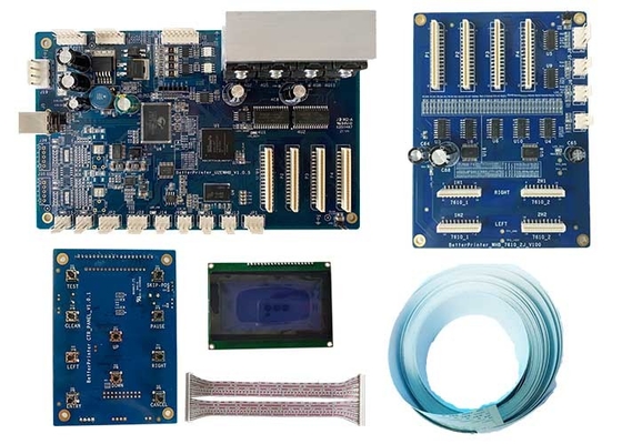 Inkjet 7610 double head low cost inkjet printer Board kit use for White ink pyrography Printer
