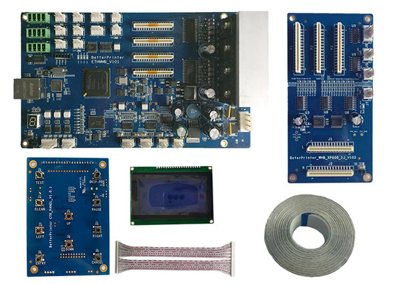 Network Interface Xp600 Single Head Inkjet Printer Board For UV Flatbed Printer