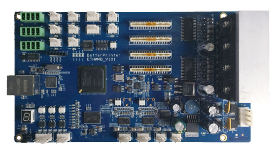 Network Port XP600 Double Head Inkjet Printer Board for Photo Flatbed Printer